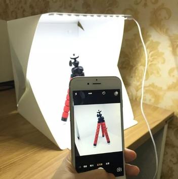 Mini Estúdio Fotográfico Portátil Iluminação Led Embutida - B2T