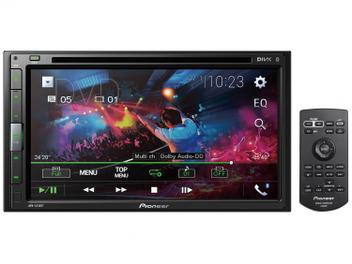 Multímidia Receiver com DVD Player AVH-A318BT - Tela LCD 6,8 Espelhamento via Cabo para Android