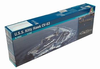 Navio Porta-Avioes U.S.S. Kityy Hawk CV- 5522 - ITALERI