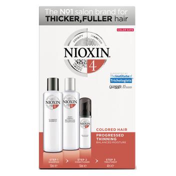 Nioxin Trial Kit Sistema 4 - Shampoo + Condicionador + Leave-in