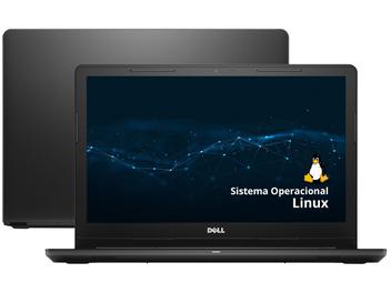 Notebook Dell Inspiron i15-3567-D15P - Intel Core i3 4GB 1TB 15,6â€ Linux