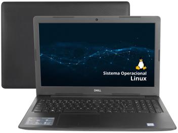 Notebook Dell Inspiron i15-3584-D10P Intel Core i3 - 4GB 1TB 15,6” Ubuntu Linux