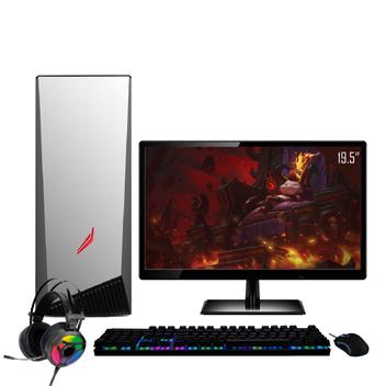 PC Gamer Completo 3green AMD A10 9700 3.8Ghz 8GB DDR4 (Radeon R7 Series) HD 2TB Monitor LED 19.5