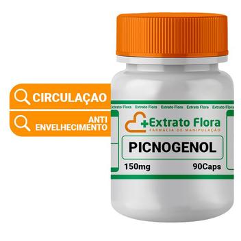 Picnogenol (pinus pinaster) 150mg 90 CÃ¡psulas - Extrato flora