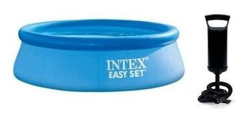 Piscina Intex 2362 Litros Inflável 244 cm com Bomba de Inflar