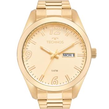 Relógio Technos Masculino Dourado Performance Racer 2305AV/4X