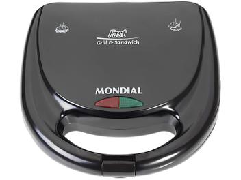Sanduicheira/Grill Mondial Fast Grill e Sandwich - S-12 780W com Alça Fria