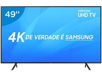 Smart TV 4K LED 49â€ Samsung NU7100 Wi-Fi HDR - Conversor Digital 3 HDMI 2 USB