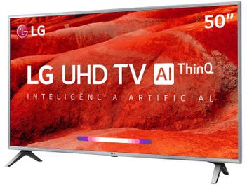 Smart TV 4K LED 50â€ LG 50UM7500 Wi-Fi - InteligÃªncia Artificial Conversor Digital 4 HDMI