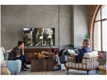 Smart TV 4K LED 55” Samsung NU7100 Wi-Fi HDR - Conversor Digital 3 HDMI 2 USB