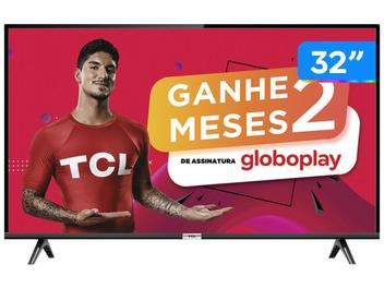 Smart TV LED 32” TCL 32S6500 Android Wi-Fi HDR - Inteligência Artificial 2 HDMI USB