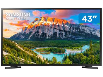 Smart TV LED 43” Samsung Series 5 J5290 Full HD - Wi-Fi 2 HDMI 1 USB