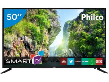 Smart TV LED 50â€ Philco PTV50D60SA Full HD - Android Wi-Fi Conversor Digital 2 HDMI 2 USB