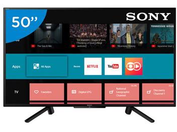 Smart TV LED 50â Sony KDL-50W665F Full HD - Wi-Fi HDR 2 HDMI 2 USB