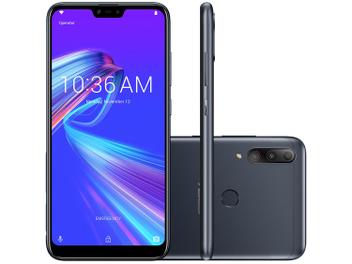 Smartphone Asus ZenFone Max Shot 64GB Preto - 4G Octa Core 4GB 6,26” Câm. Tripla + Selfie 8MP