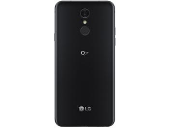 Smartphone LG Q7+ 64GB Preto 4G Octa Core 4GB RAM - Tela 5,5” Câm. 16MP + Selfie 5MP Dual Chip