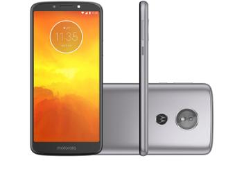 Smartphone Motorola Moto E5 32GB Platinum 4G - Quad Core 2GB RAM Tela 5,7â€ CÃ¢m. 13MP + Selfie 5MP