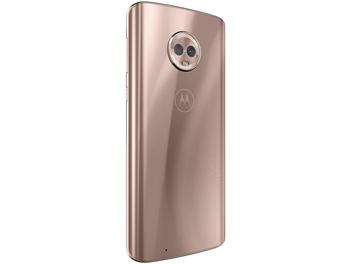 Smartphone Motorola Moto G6 64GB Ouro Rosê - Dual Chip 4G Câm. 12MP e 5MP + Selfie 8MP Flash