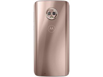 Smartphone Motorola Moto G6 64GB Ouro Rosê - Dual Chip 4G Câm. 12MP e 5MP + Selfie 8MP Flash
