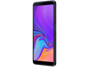 Smartphone Samsung Galaxy A7 64GB Preto 4G - 4GB RAM Tela 6” Câm. Tripla + Câm. Selfie 24MP