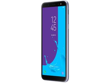 Smartphone Samsung Galaxy J6 32GB Prata - Dual Chip 4G Câm. 13MP + Selfie 8MP Flash
