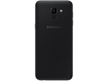 Smartphone Samsung Galaxy J6 32GB Preto - Dual Chip 4G Câm. 13MP + Selfie 8MP Flash