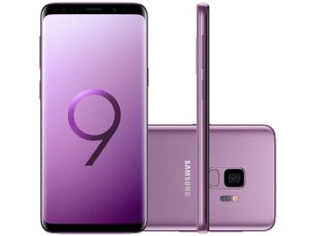 Smartphone Samsung Galaxy S9 128GB Ultravioleta 4G - Câm. 12MP + Selfie 8MP Tela 5.8” Quad HD Octa Core