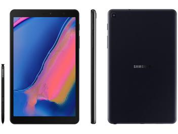 Tablet Samsung Galaxy TAB A S Pen com Caneta - 32GB 8” 4G Wi-Fi Android 9.1 Octa Core Câm. 8MP