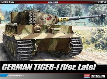 Tanque TIGER I - Late Version - ACADEMY