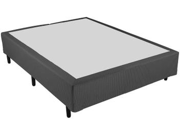Base Cama Box Casal Inducol 29cm de Altura - Vanille Black