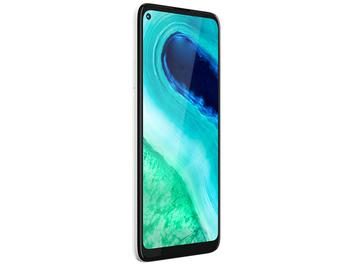 Smartphone Motorola Moto G8 64GB Branco Prisma 4G - 4GB RAM Tela 6,4” Câm. Tripla + Câm. Selfie 8MP