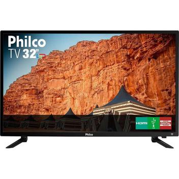 TV Philco 32 Polegadas Led HD PTV32C30D Preta Bivolt