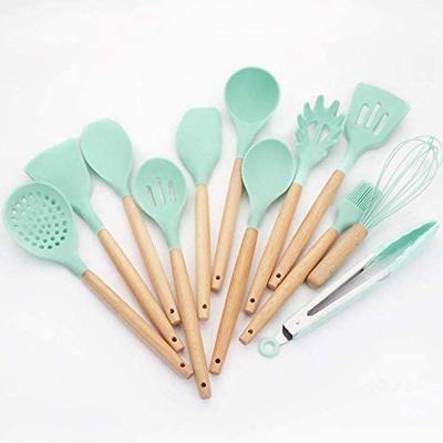 12 peças de utensílios de cozinha Conjunto de utensílios de cozinha Conjunto de utensílios de cozinha de silicone Conjun
