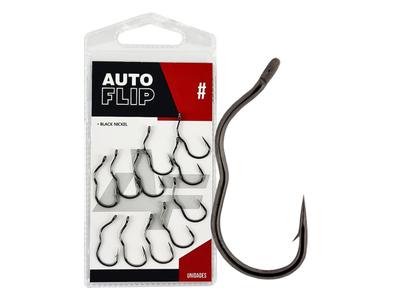 Anzol Albatroz Auto Flip Black Nº15 - 9 Peças