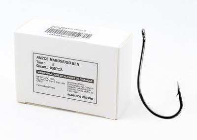 Anzol Albatroz Maruseigo Black Nº 12 - 100 Peças