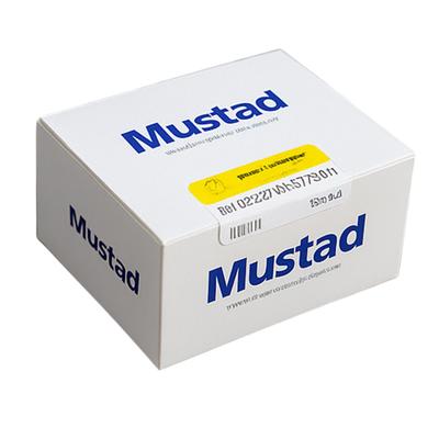 Anzol Norueguês Mustad Beak Baitholder Nº6 - 50 Peças Aço Carbono Niquelado