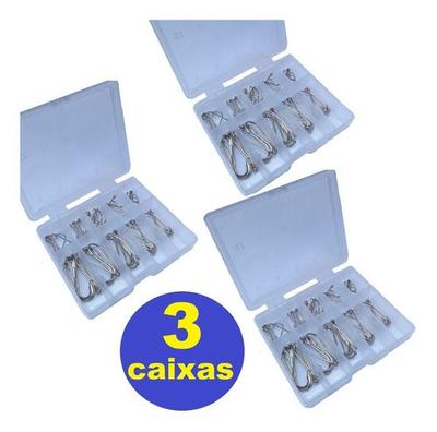 Anzol Pequeno anzóis P/ Acará Tilápia lambari tambiú - 3 caixinhas