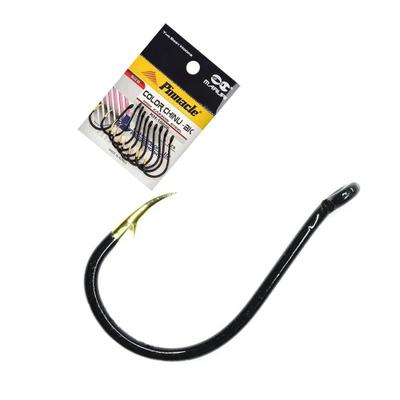 Anzol Pinnacle Chinu Black Ponta Dourado N02 C/10 Piapara