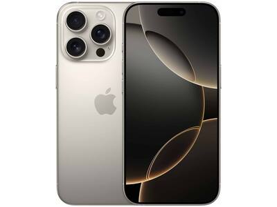Apple iPhone 16 Pro 128GB Titânio Natural 6,3" 48MP iOS 5G