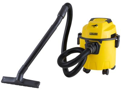 Aspirador de Pó e Água 3 em 1 Kärcher 1500W WDL 1 Amarelo
