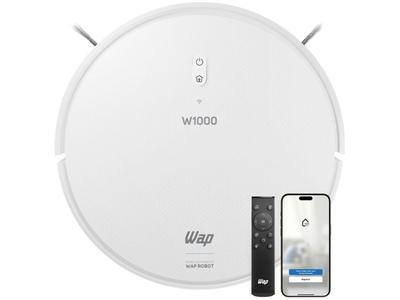 Aspirador De Pó Robo WAP ROBOT W1000 Smart Branco Bivolt