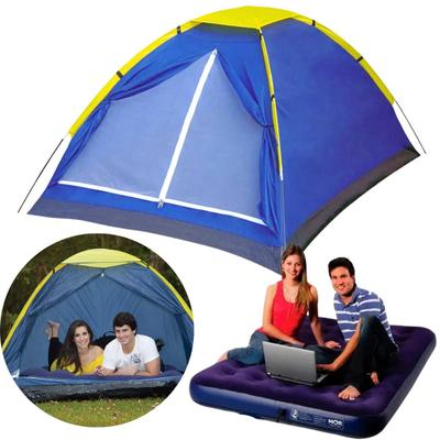 Barraca Camping Mor Iglu 2 pessoas + Colchão Casal Inflável