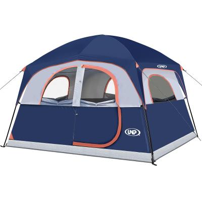 Barraca de acampamento UNP para 6 pessoas à prova de vento, fácil configuração