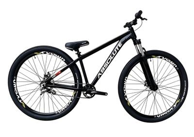 Bicicleta aro 26 Absolute Nero 5 Preto Single Freio Hidráulico Vmaxx