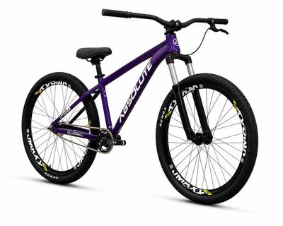 Bicicleta aro 26 Absolute Nero 5 Roxo Single Freio Hidráulico Vmaxx