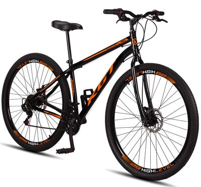 Bicicleta Aro 29 Aço Carbono KGT Freios A Disco 21 Marchas