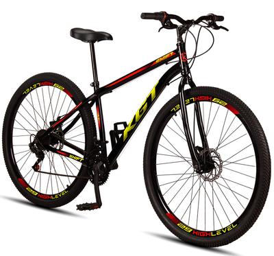 Bicicleta Aro 29 KGT Shift Aço Carbono Freios A Disco 21 Marchas