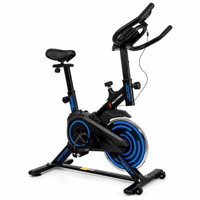 Bicicleta Bike Ergometrica Spinning Academia Fitness Profissional Azul 4KG