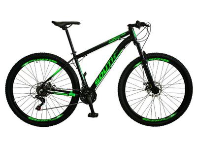 Bicicleta Dropp X Aro 29 Câmbios Shimano 21 Marchas Freio a Disco Mecânico com Suspensão