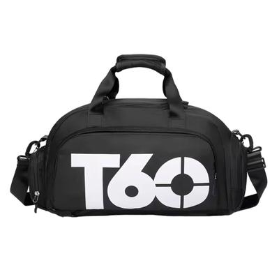 Bolsa Mala Transversal T60 Academia Viagem Estilosa Preta